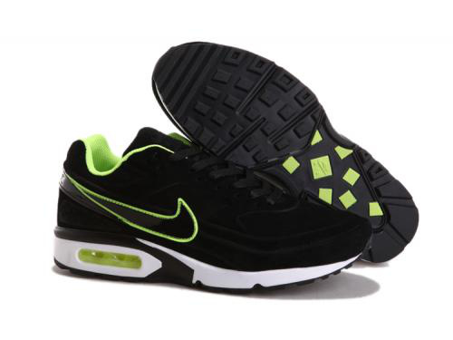 air max 96 noir et vert fluo