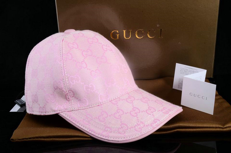 gucci pink cap